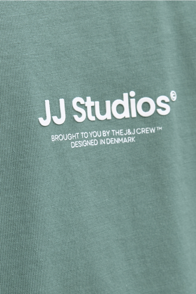 Jack & Jones groene heren t-shirt | Kleurstaal