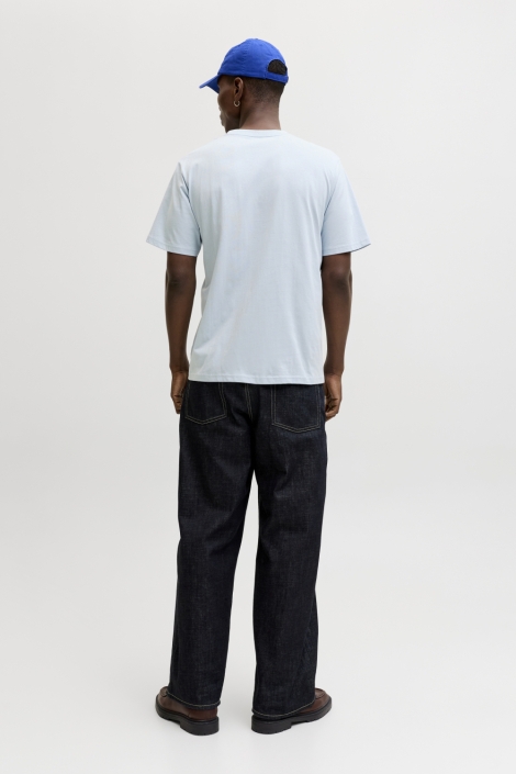 Jack & Jones blauwe heren t-shirt | Model