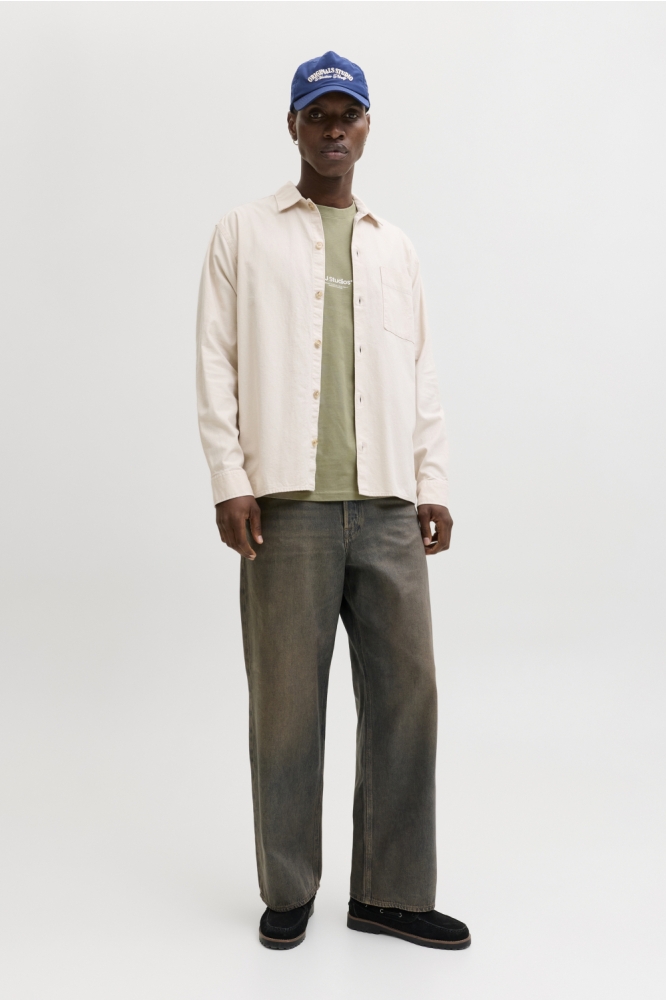 Jack & Jones groene heren t-shirt | Model