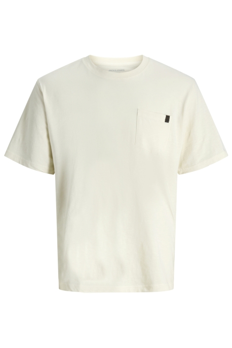 Jack & Jones beige heren t-shirt | Vooraanzicht