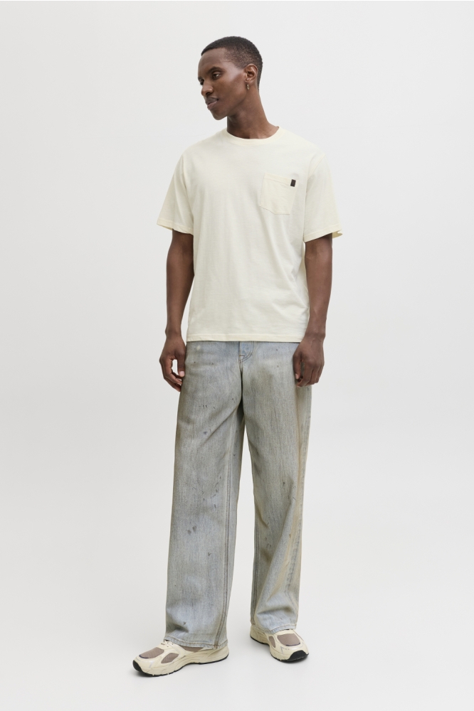 Jack & Jones beige heren t-shirt | Model