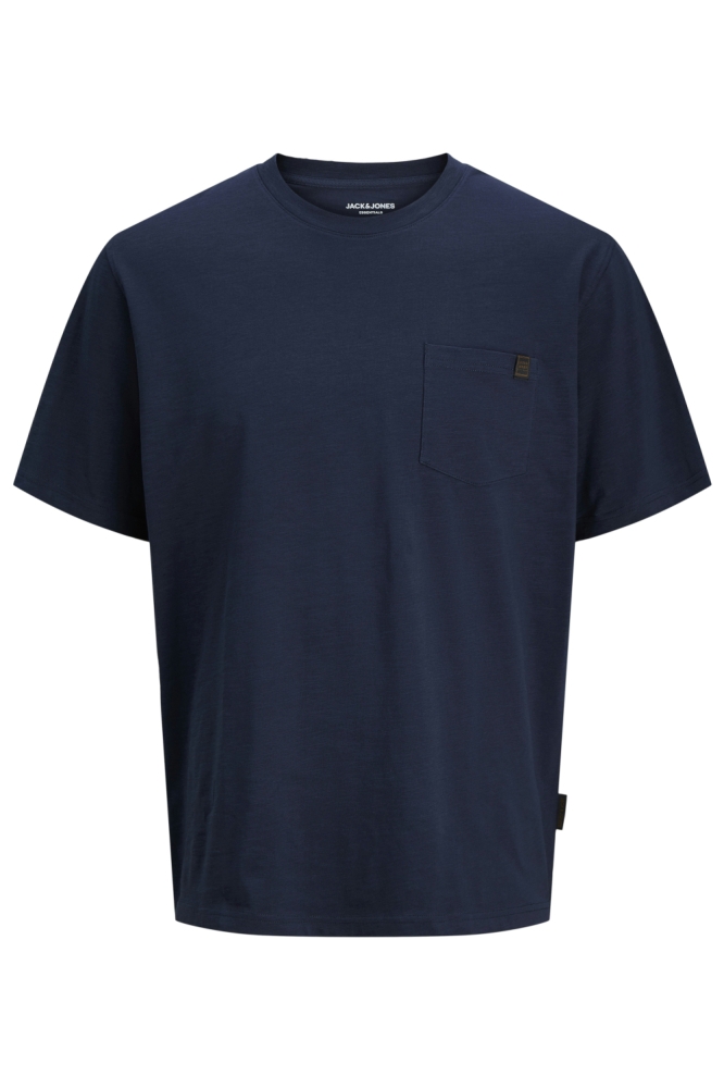 Jack & Jones blauwe heren t-shirt | Vooraanzicht