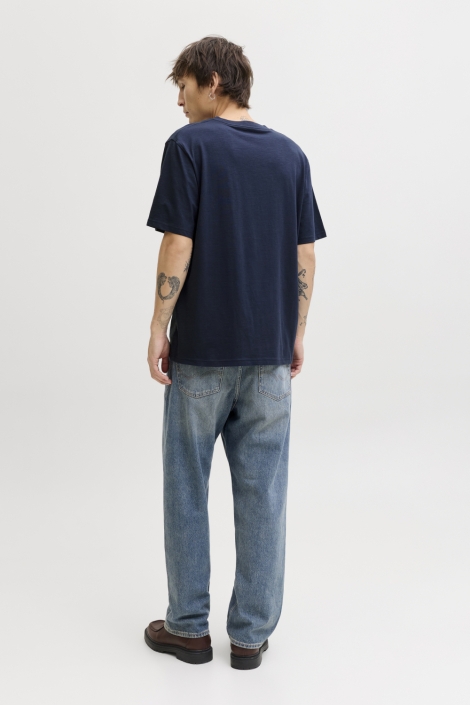Jack & Jones blauwe heren t-shirt | Model