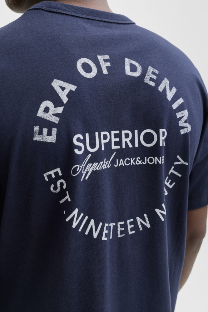 Jack & Jones blauwe heren t-shirt | Unique Selling Point