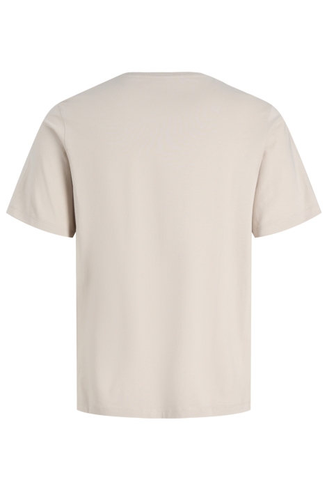 Jack & Jones beige heren t-shirt | Achteraanzicht