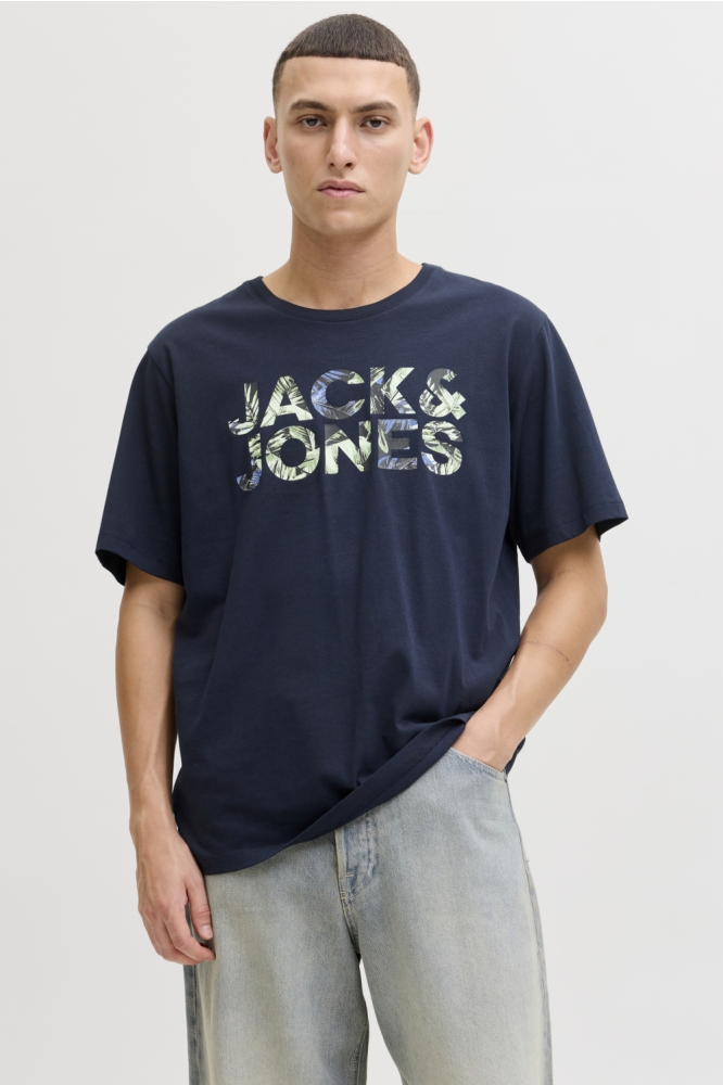 Jack & Jones blauwe heren t-shirt | 