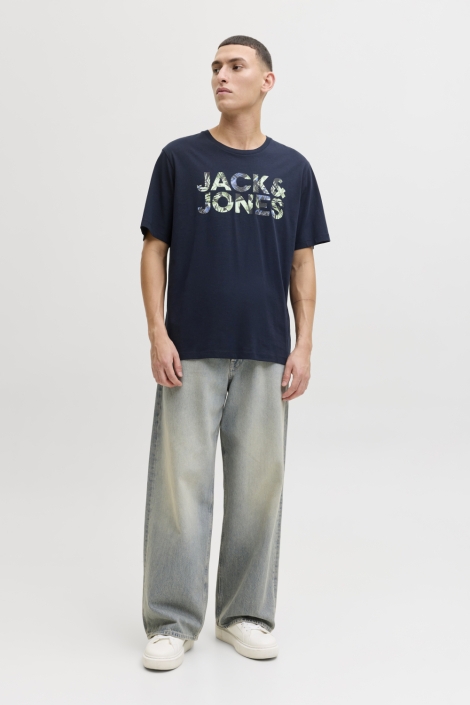 Jack & Jones blauwe heren t-shirt | 