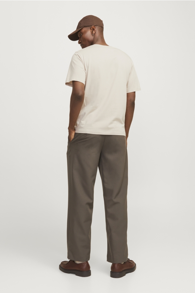 Jack & Jones beige heren t-shirt | Model