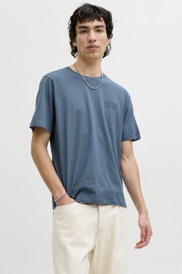 Jack & Jones jjecorp logo tee ss o-neck noos Blauw