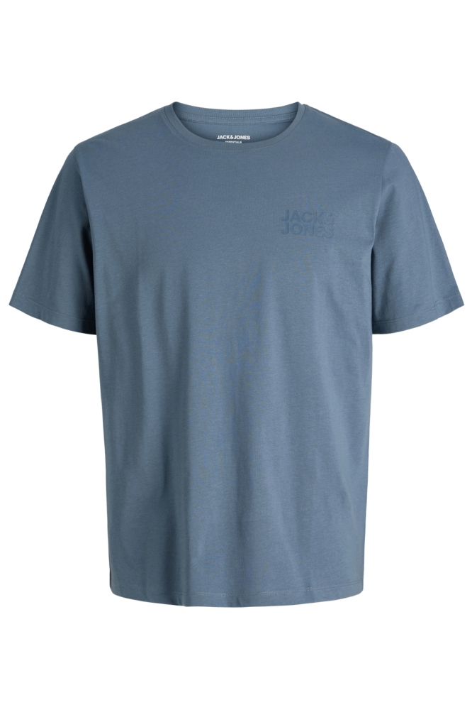 Jack & Jones blauwe heren t-shirt | Vooraanzicht