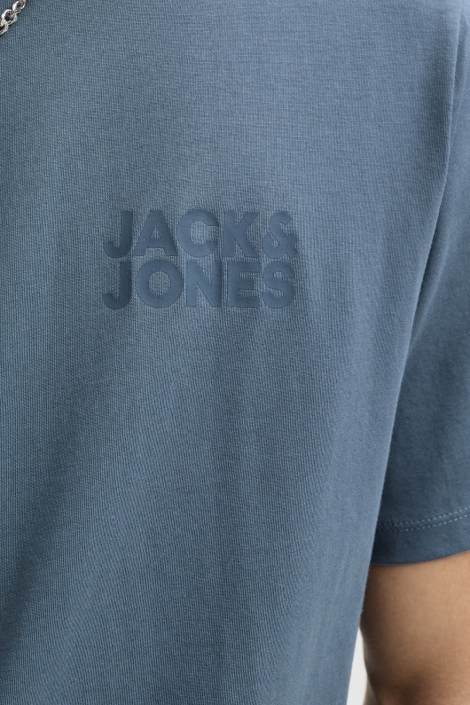 Jack & Jones blauwe heren t-shirt | Kleurstaal