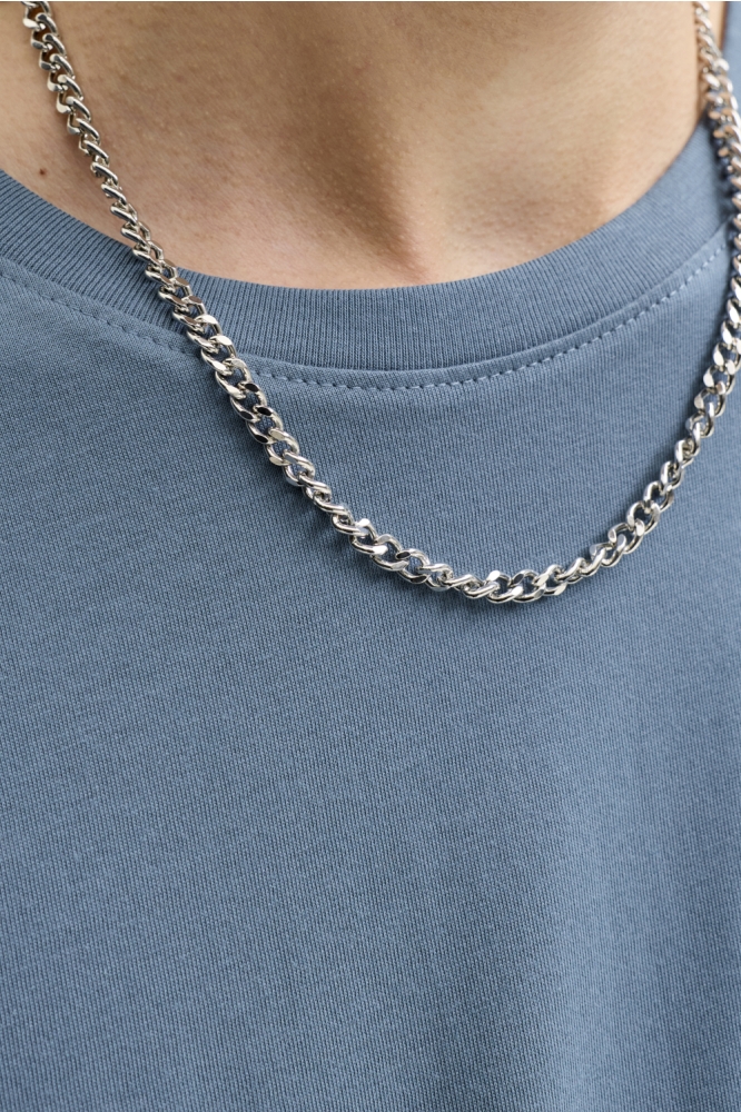 Jack & Jones blauwe heren t-shirt | Close up