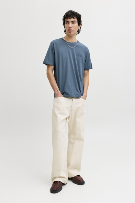 Jack & Jones blauwe heren t-shirt | Model