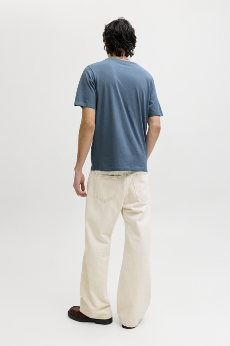 Jack & Jones blauwe heren t-shirt | Model