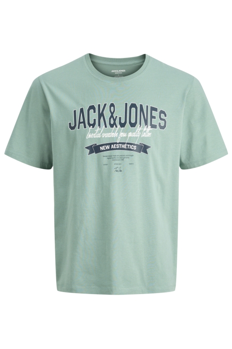 Jack & Jones groene heren t-shirt | Vooraanzicht