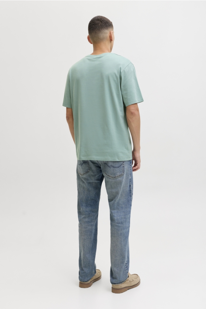 Jack & Jones groene heren t-shirt | Model