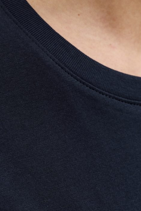 Jack & Jones blauwe heren t-shirt | Close up