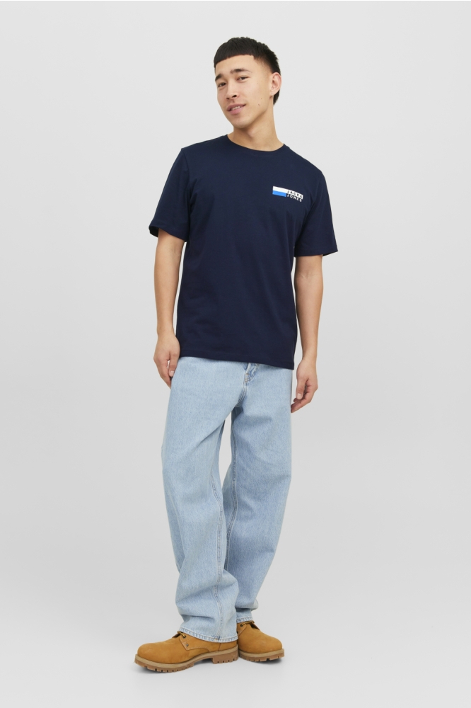 Jack & Jones blauwe heren t-shirt | Model