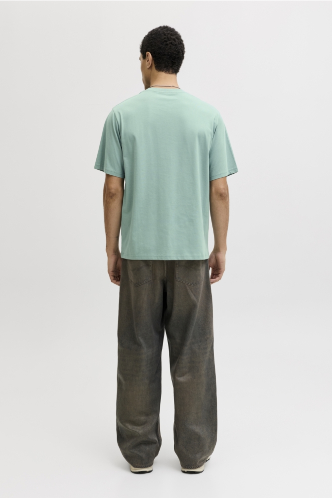 Jack & Jones groene heren t-shirt | Model