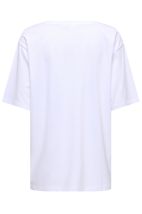Only witte dames t-shirt | Achteraanzicht