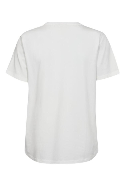 Freequent witte dames t-shirt | Achteraanzicht