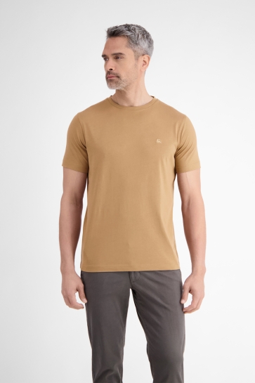 Lerros T-shirt BASIC T SHIRT MET LOGO BORDUURSEL 2573000 756