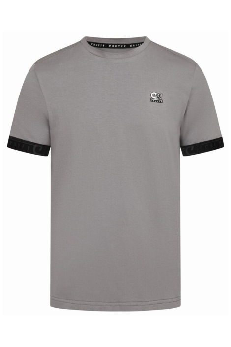 Cruyff grijze heren t-shirt | Vooraanzicht