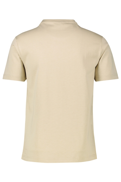 Lerros beige heren t-shirt | Achteraanzicht