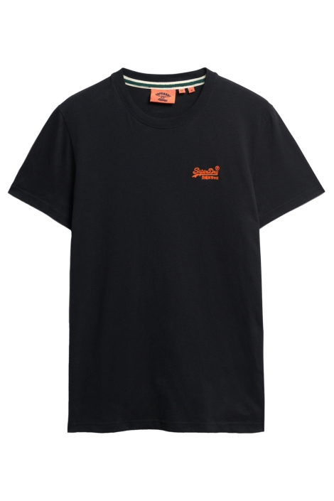 Superdry zwarte heren t-shirt | Vooraanzicht