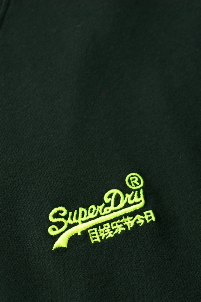 Superdry groene heren t-shirt | Kleurstaal