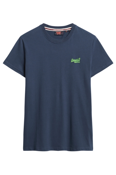 Superdry blauwe heren t-shirt | Vooraanzicht