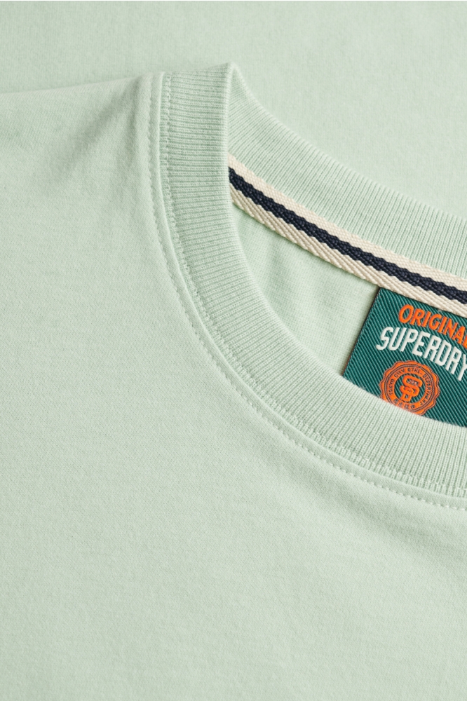 Superdry groene heren t-shirt | Kleurstaal