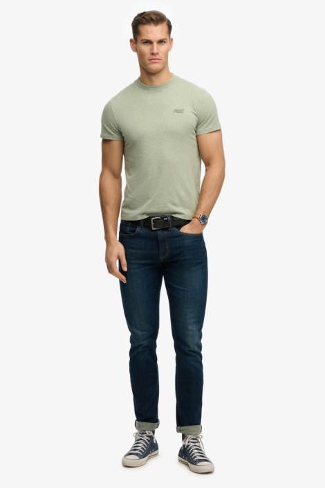 Superdry groene heren t-shirt | Model