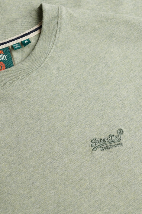 Superdry groene heren t-shirt | Kleurstaal