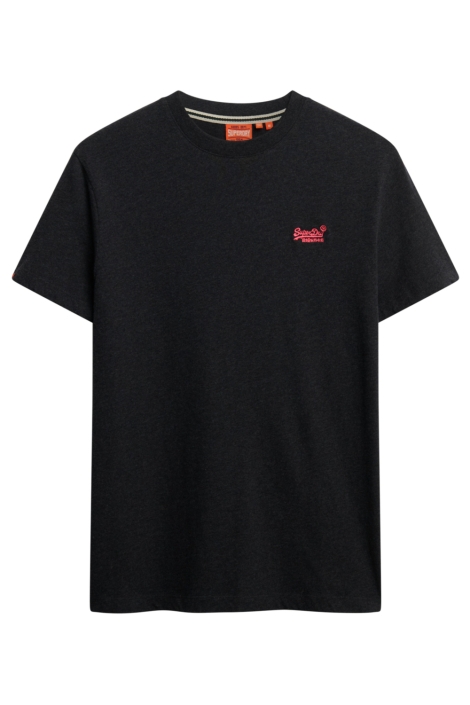 Superdry zwarte heren t-shirt | Vooraanzicht
