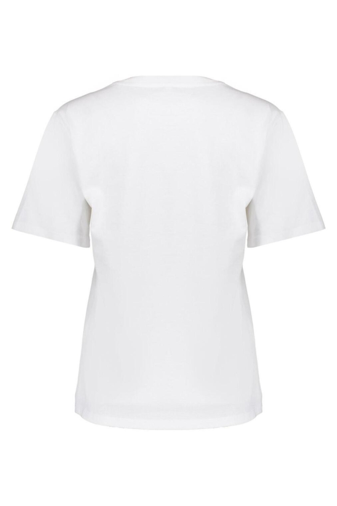 Geisha witte dames t-shirt | Achteraanzicht