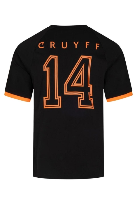 Cruyff zwarte heren t-shirt | Achteraanzicht