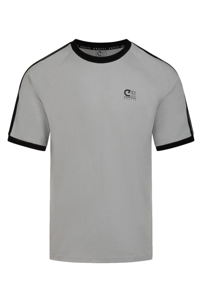 Cruyff grijze heren t-shirt | Vooraanzicht