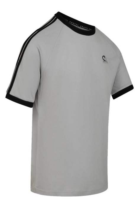 Cruyff grijze heren t-shirt | Zijaanzicht