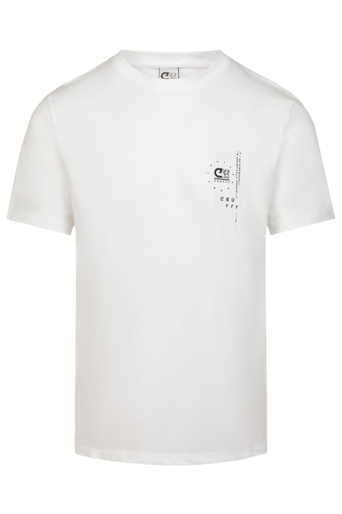 Cruyff witte heren t-shirt | Vooraanzicht