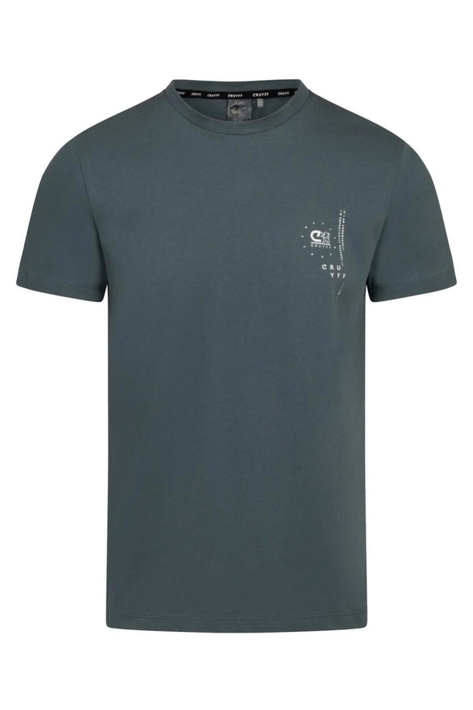 Cruyff blauwe heren t-shirt | Vooraanzicht