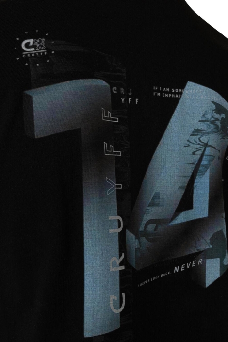 Cruyff zwarte heren t-shirt | Unique Selling Point