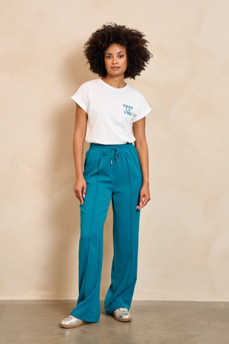 Lofty Manner witte dames t-shirt | Model