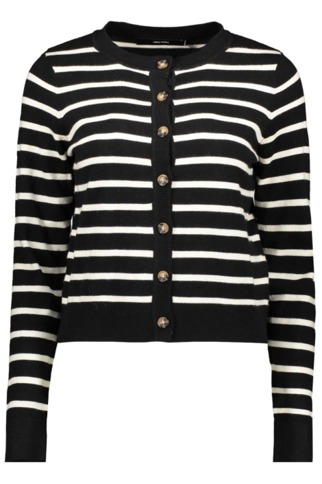 Vero Moda zwarte dames vest | Vooraanzicht