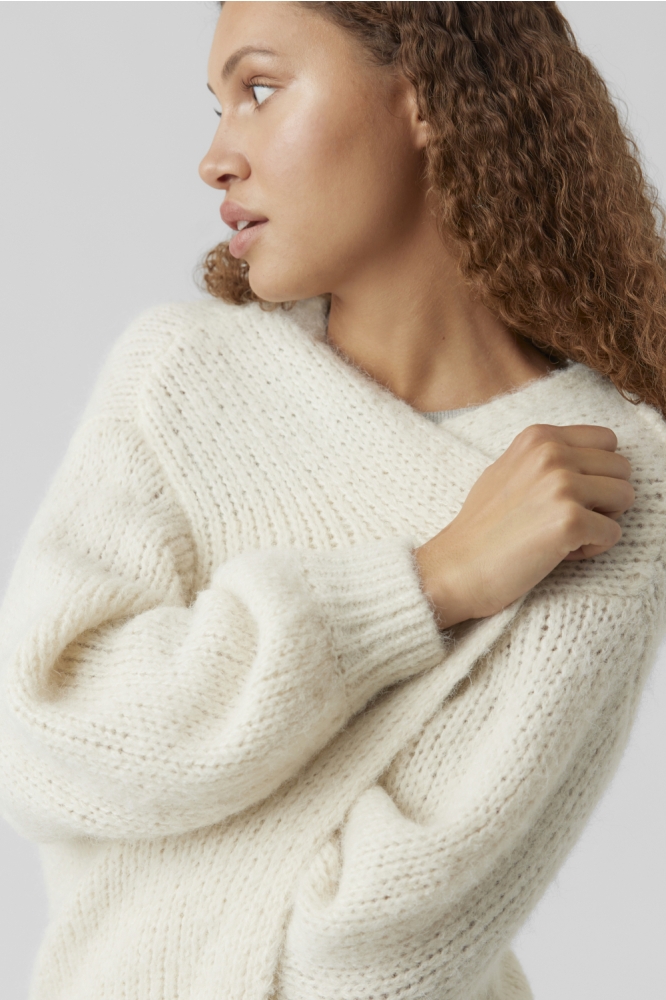 Vero Moda beige dames vest | Close up