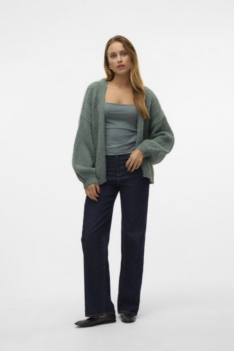 Vero Moda groene dames vest | Model