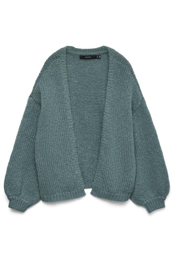 Vero Moda groene dames vest | Vooraanzicht