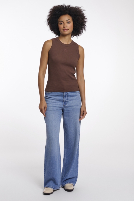 Rino & Pelle bruine dames top | Model