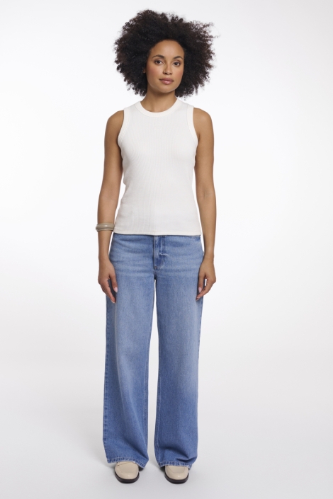 Rino & Pelle witte dames top | Model