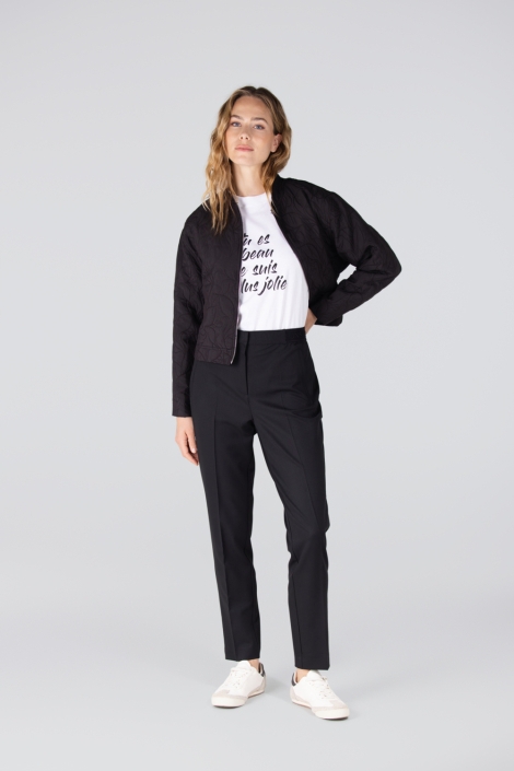 Juffrouw Jansen witte dames t-shirt | Model